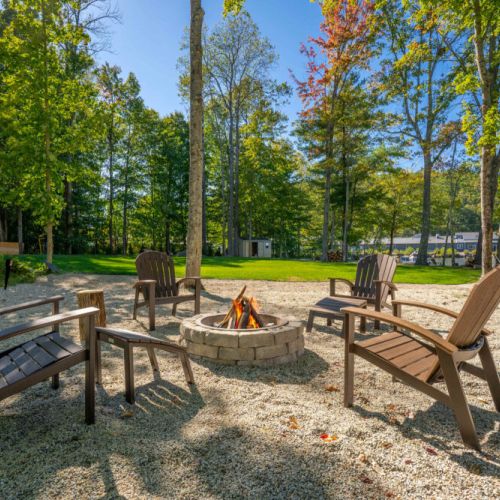 Fire Pit - 100 feet from the house & the beach