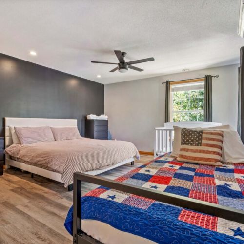 Bedroom 1 - King & Trundle Twin
