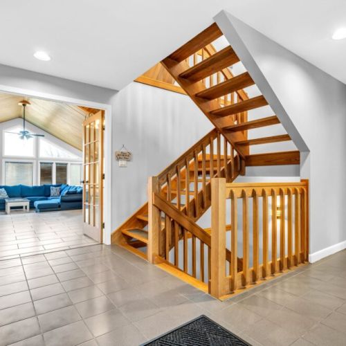 Open staircase
