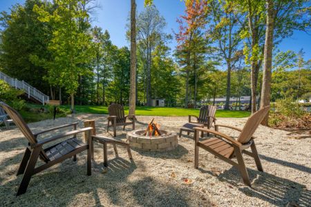 Fire Pit - 100 feet from the house & the beach