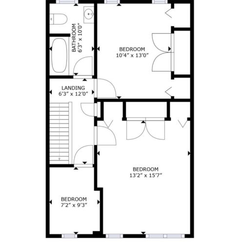 Top Level Floor Plan
