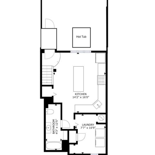 Lower Level Floor Plan