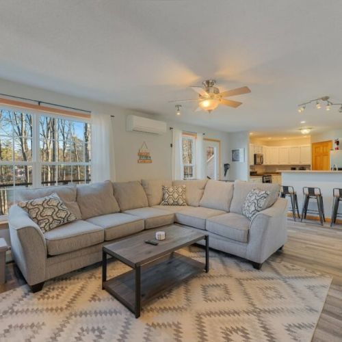 Main Level Living Area & Kitchen