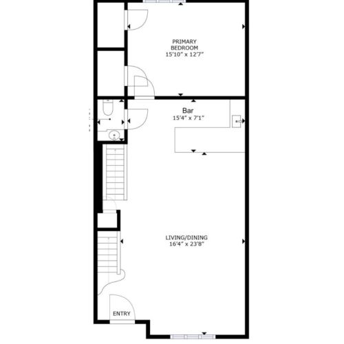 Main Level Floor Plan